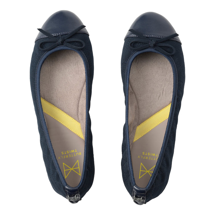 オリビア ヌバック｜OLIVIA NUBUCK（NAVY）
