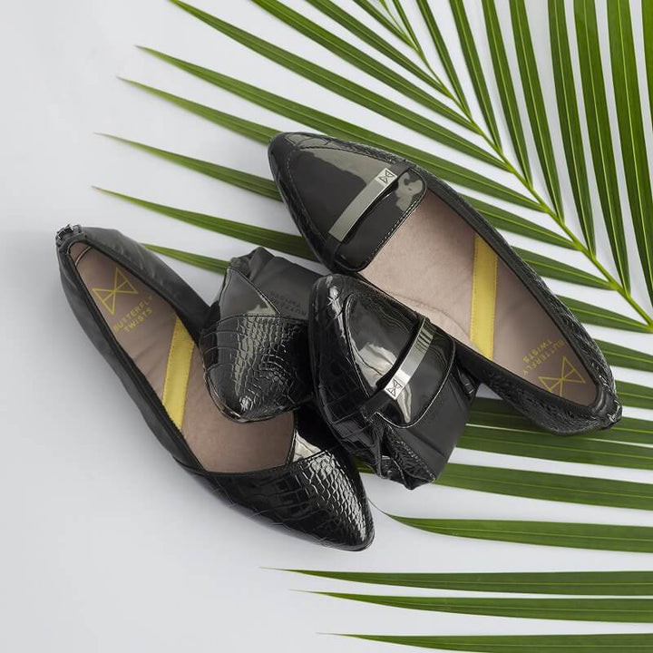 カティア｜KATIA（BLK CROC）